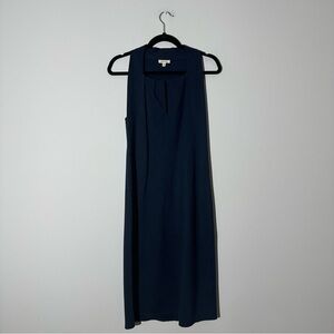 max studio dark blue dress